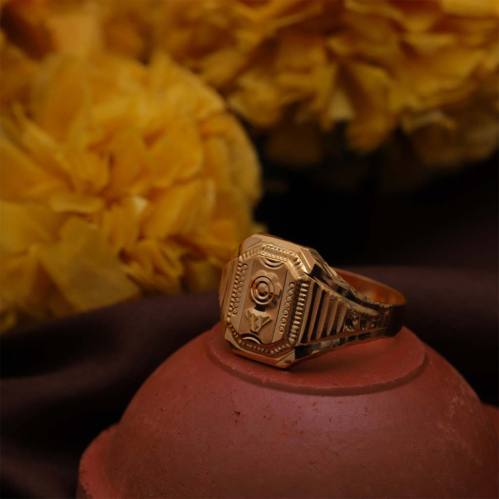 Classy Men's Gold Ring | SEHGAL GOLD ORNAMENTS PVT. LTD.