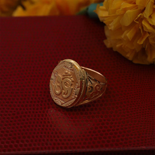 22k Plain Gold Ring JG-1812-1630