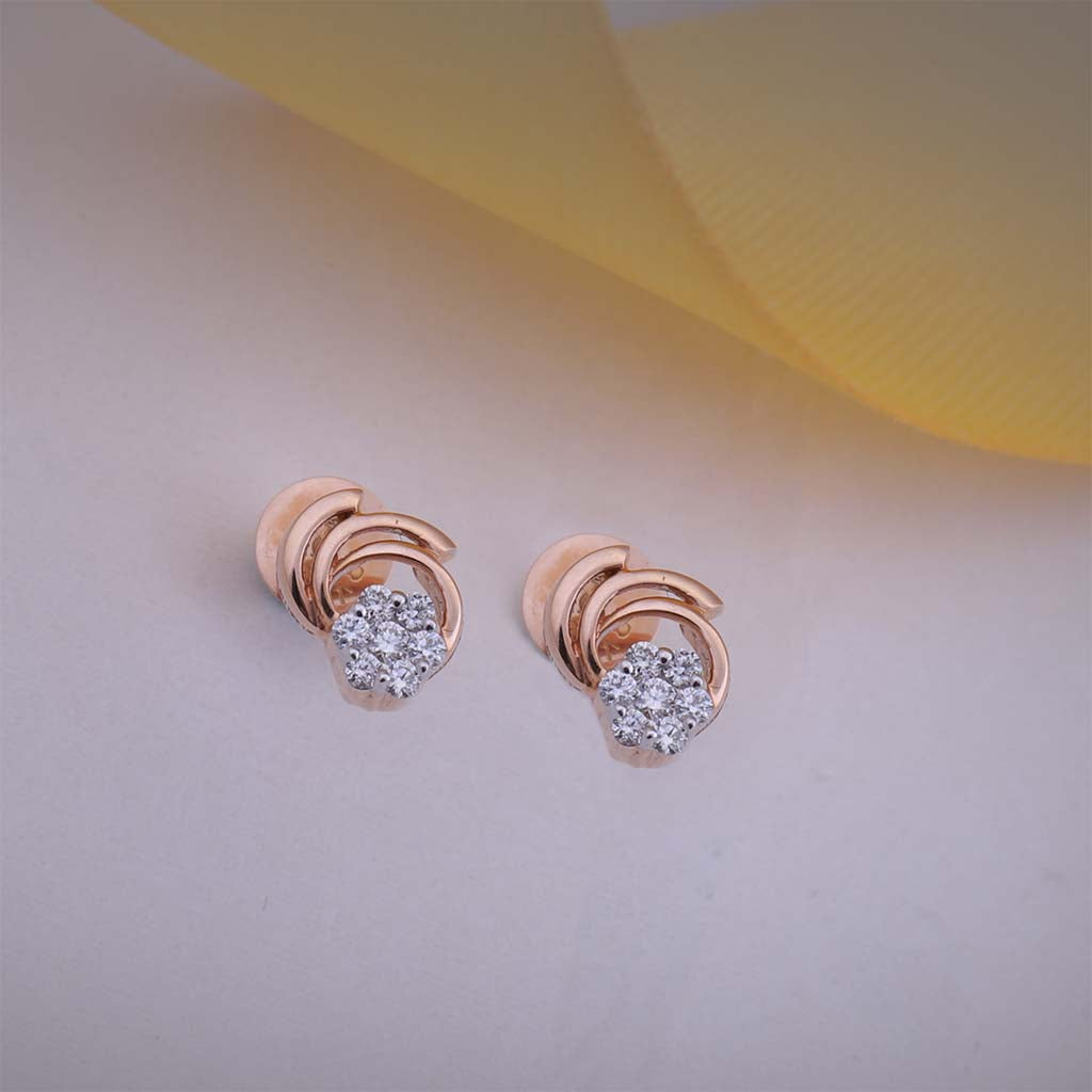 18k Real Diamond Earring JG-1901-2046