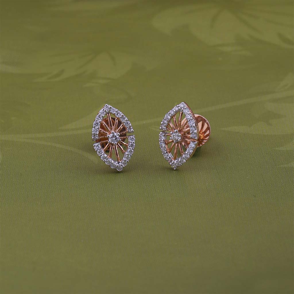 18k Real Diamond Earring JG-1901-2054