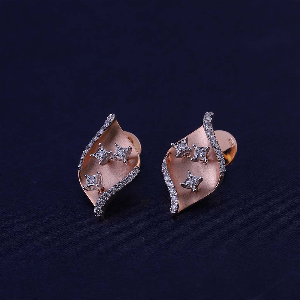 18k Real Diamond Earring JG-1901-2080