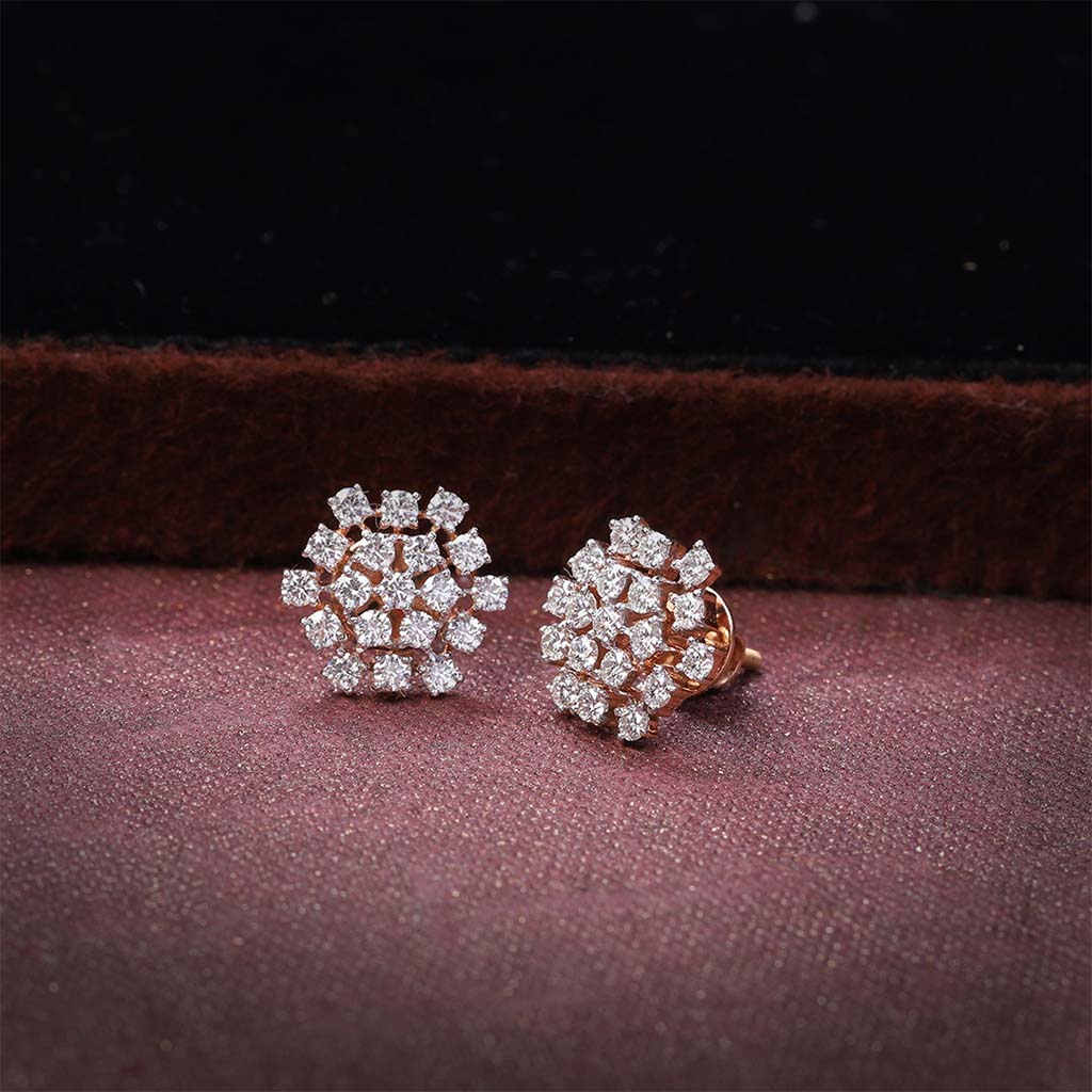 18k Real Diamond Earring JG-1901-2100