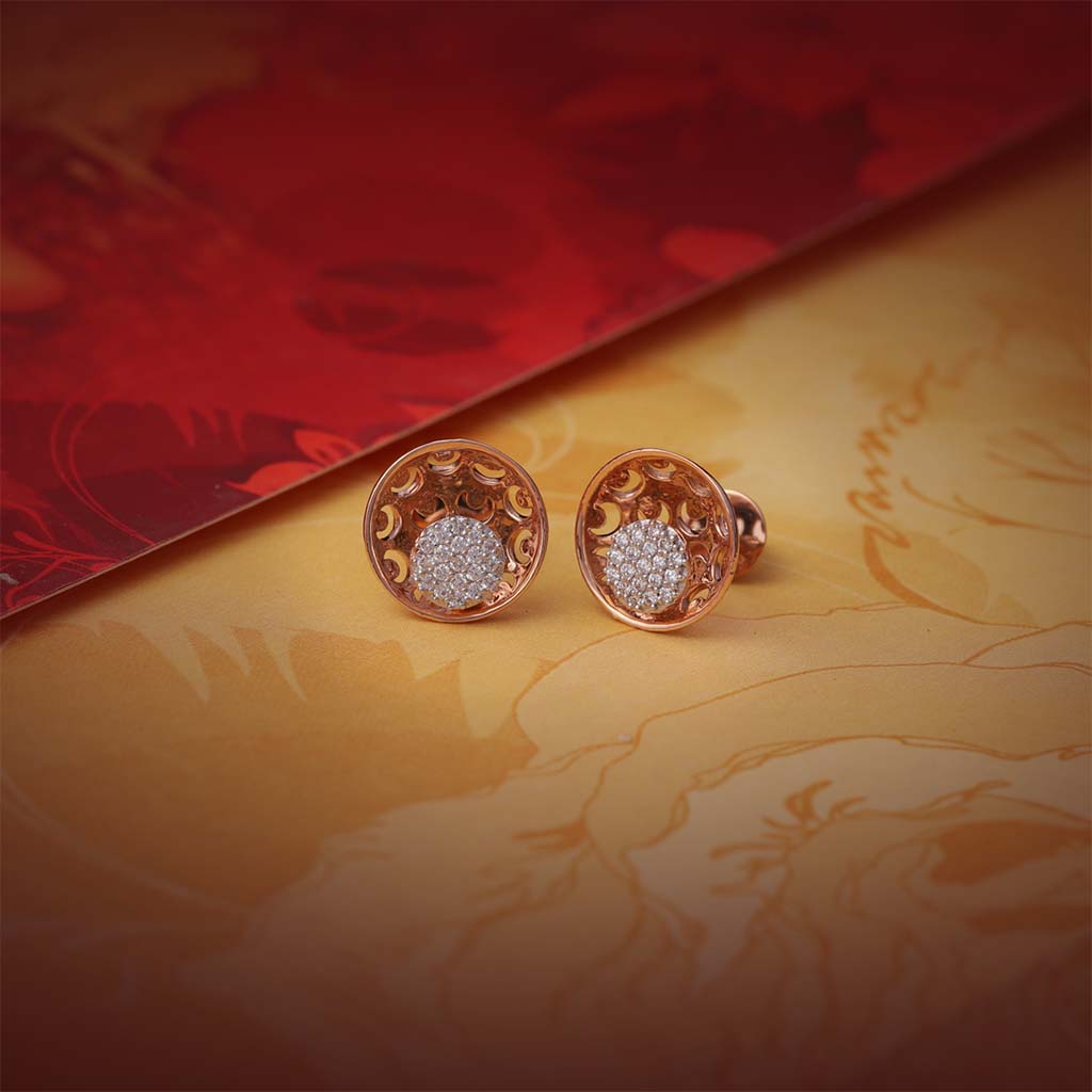 18k Real Diamond Earring JG-1901-3130
