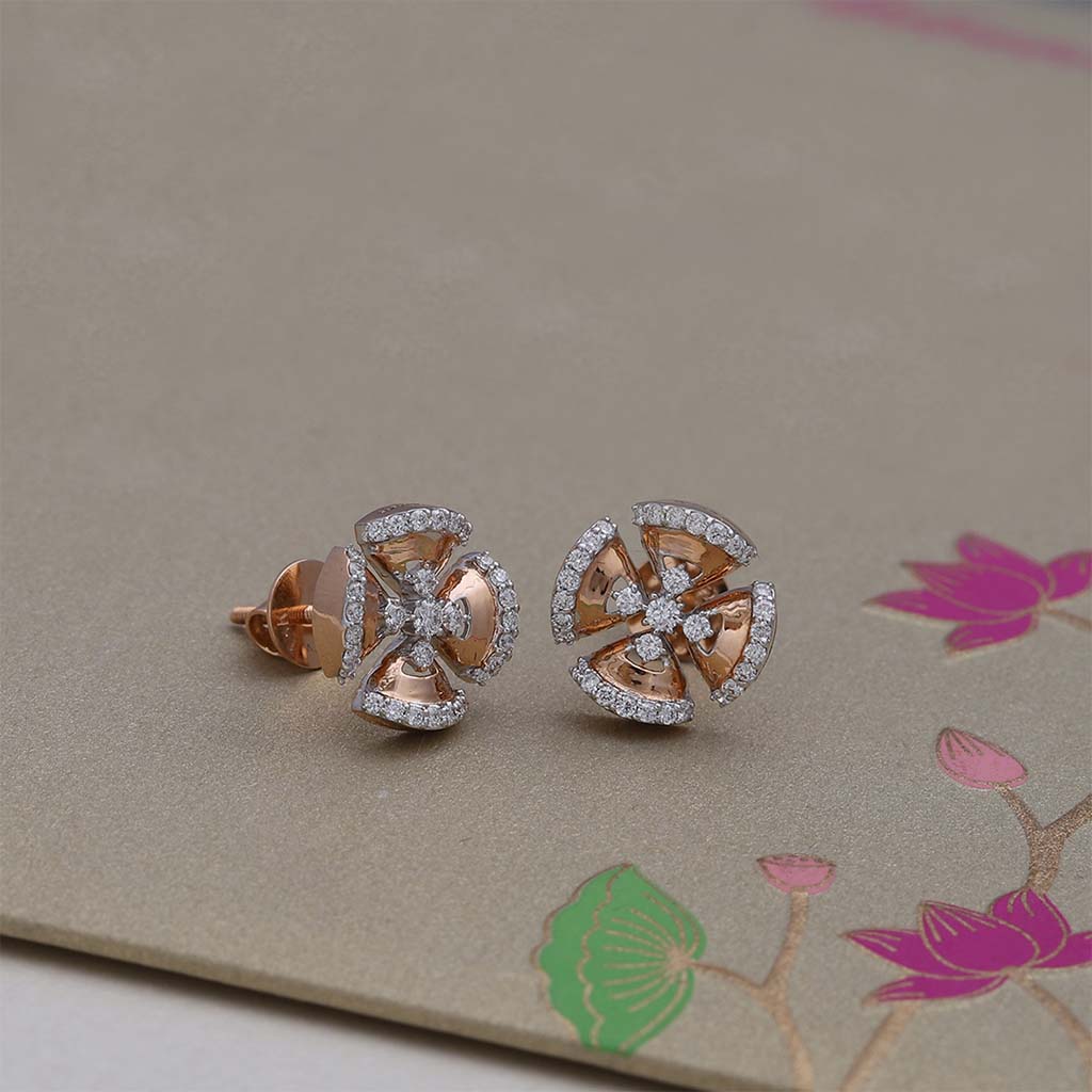 18k Real Diamond Earring JG-1902-2193