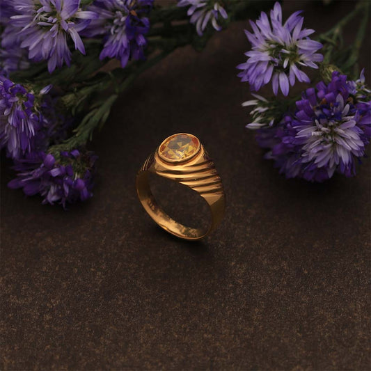 22k Plain Gold Ring JG-1902-3337
