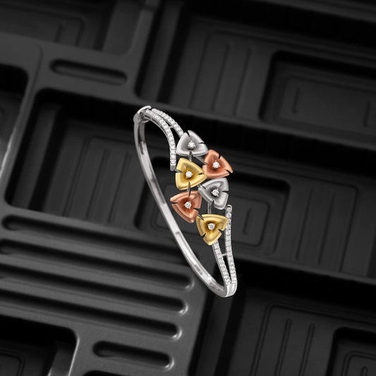 18k Real Diamond Bracelet JG-1902-3389