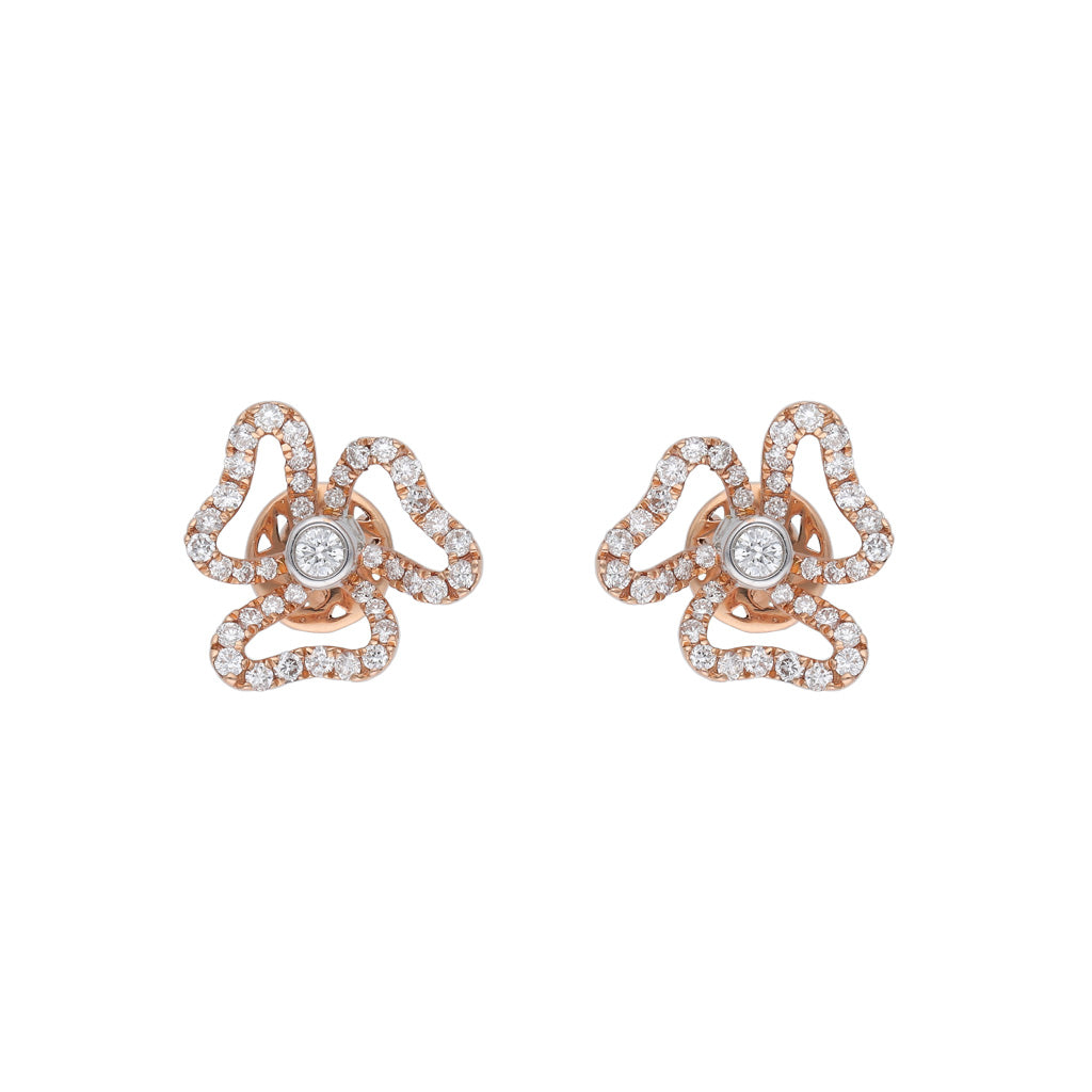 18k Real Diamond Earring JG-1902-3444