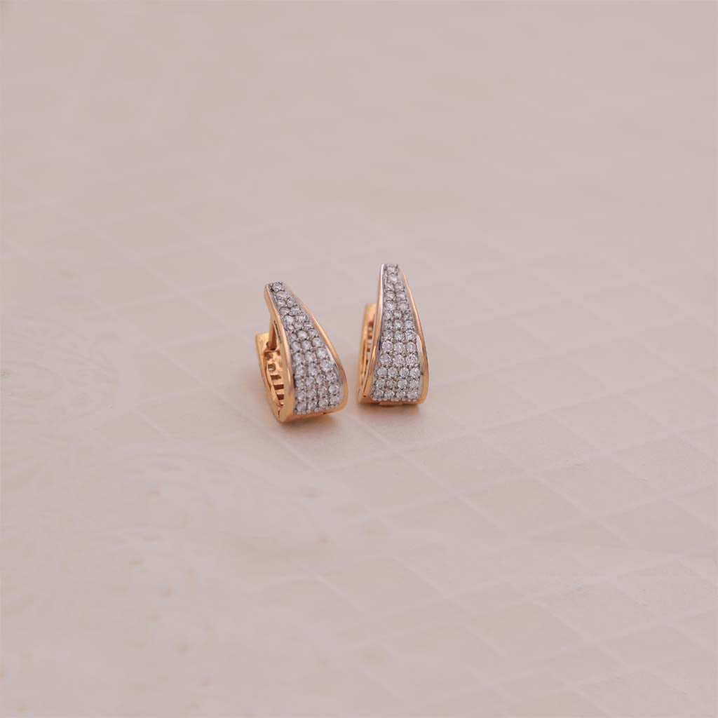 18k Real Diamond Earring JG-1902-3487