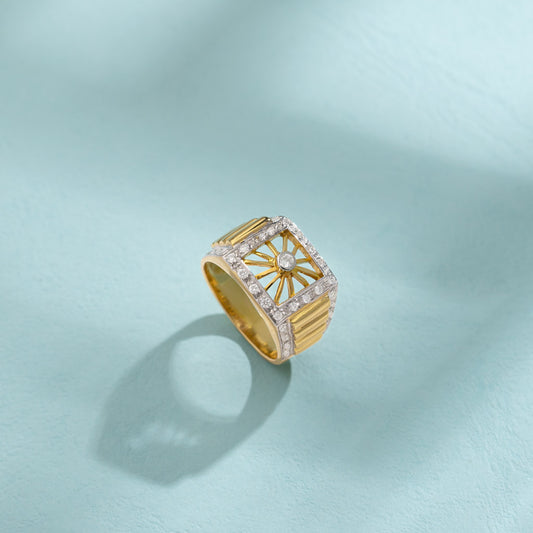 18k Real Diamond Ring JG-1903-3581