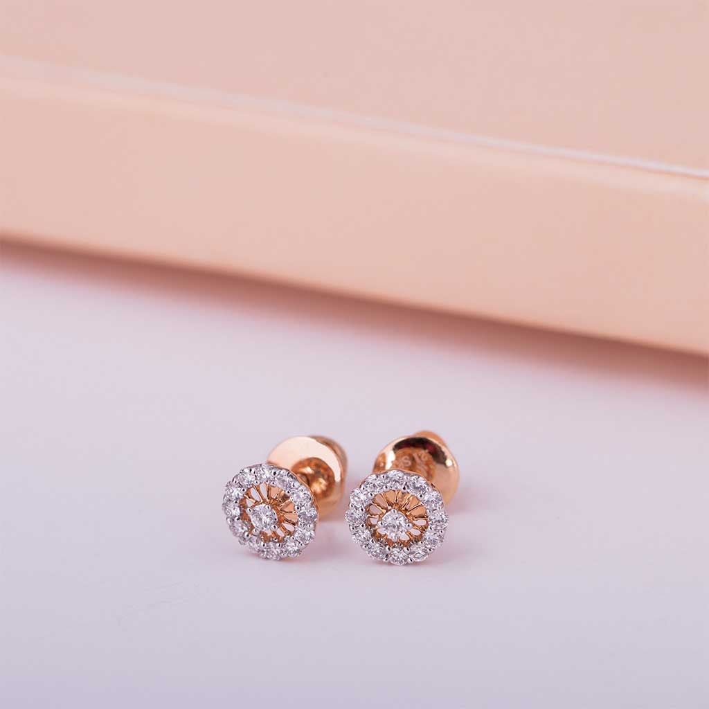 18k Real Diamond Earring JG-1907-3916