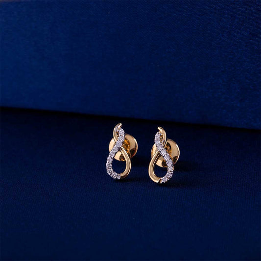 18k Real Diamond Earring JG-1907-3919