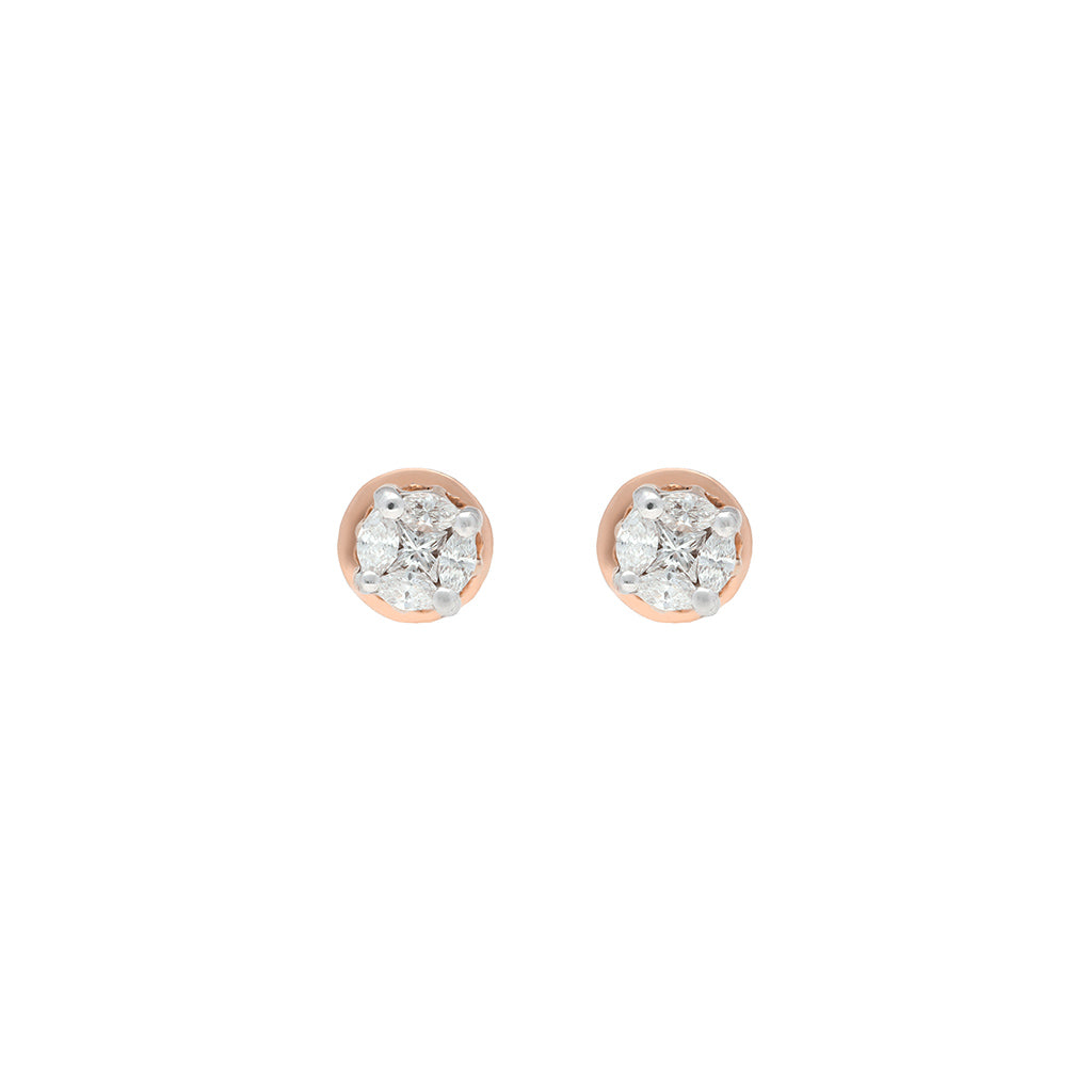 18k Real Diamond Earring JG-1907-3932