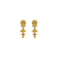 22k Plain Gold Earring JG-1908-00134