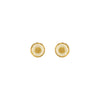 22k Plain Gold Earring JG-1908-00135