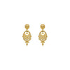 22k Plain Gold Earring JG-1908-00137