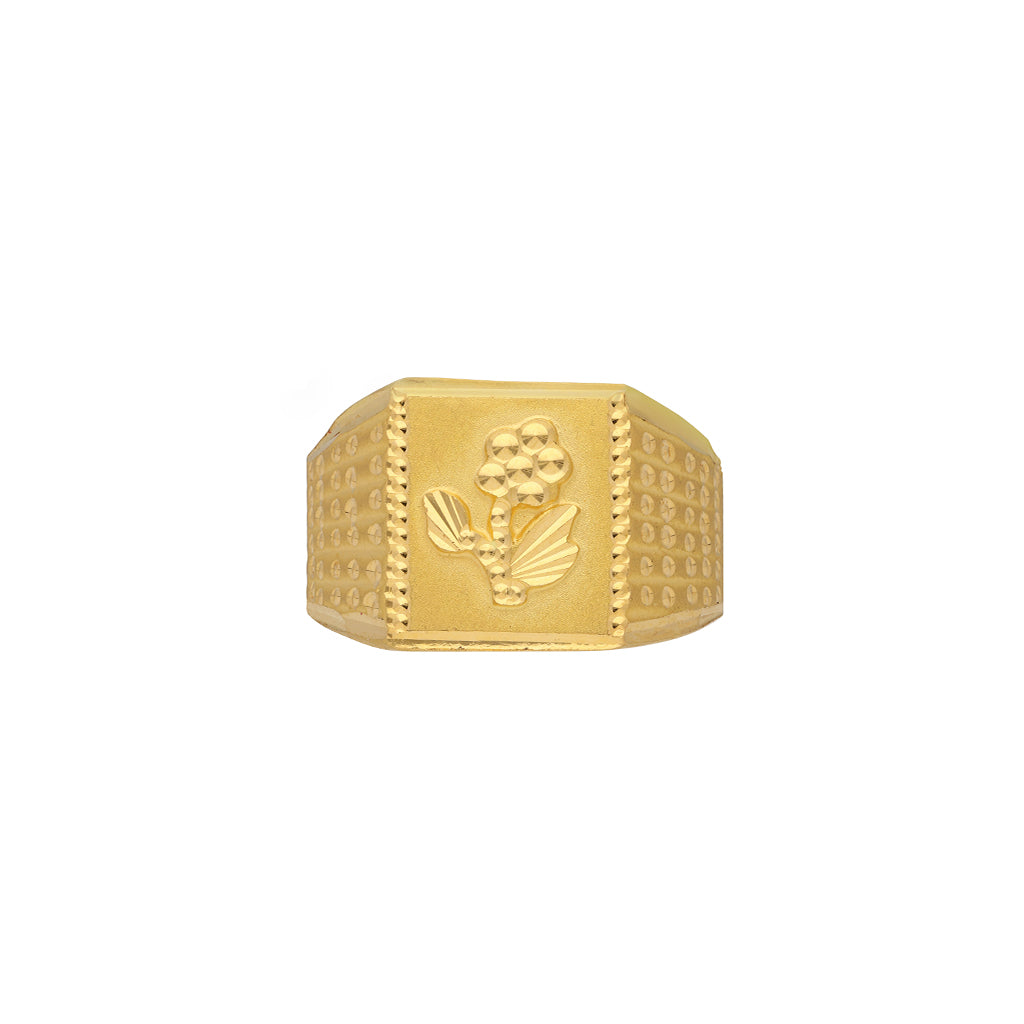 22k Plain Gold Ring JG-1908-00141