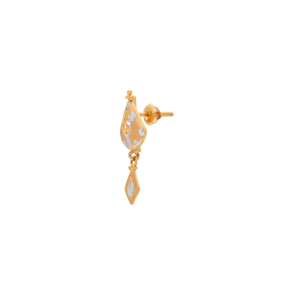22k Plain Gold Necklace Set JG-1908-00183