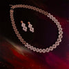 18k Real Diamond Necklace Set JG-1908-00261