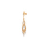 22k Plain Gold Earring JG-1910-00208