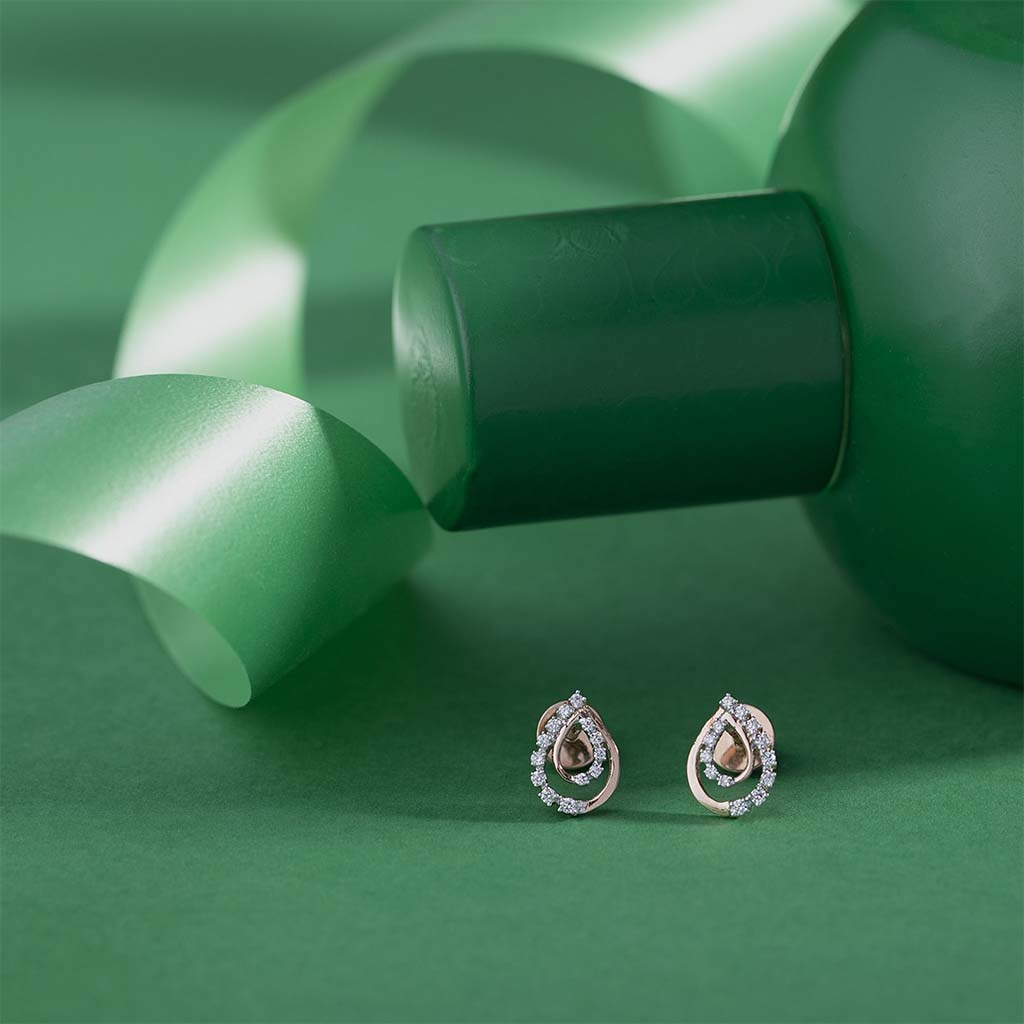 18k Real Diamond Earring JG-1911-00471
