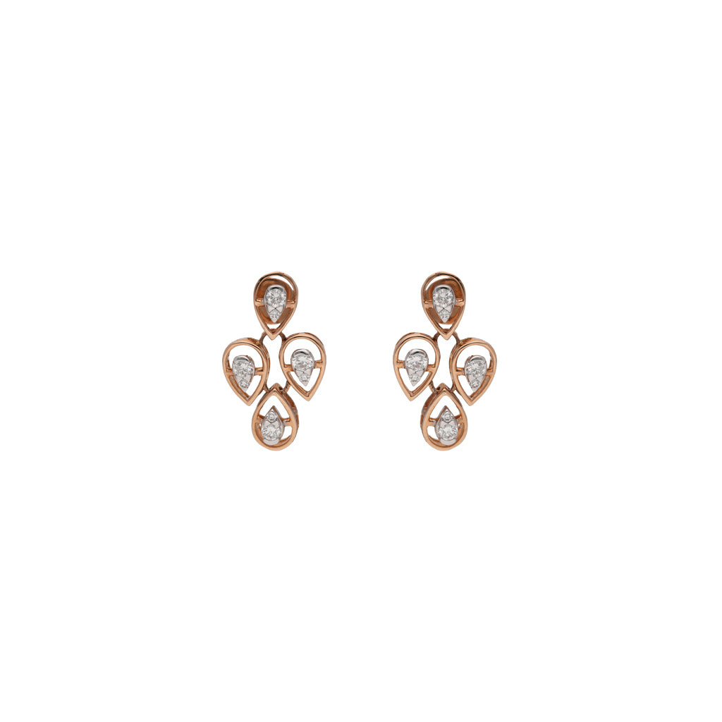 18k Real Diamond Earring JG-1911-00613