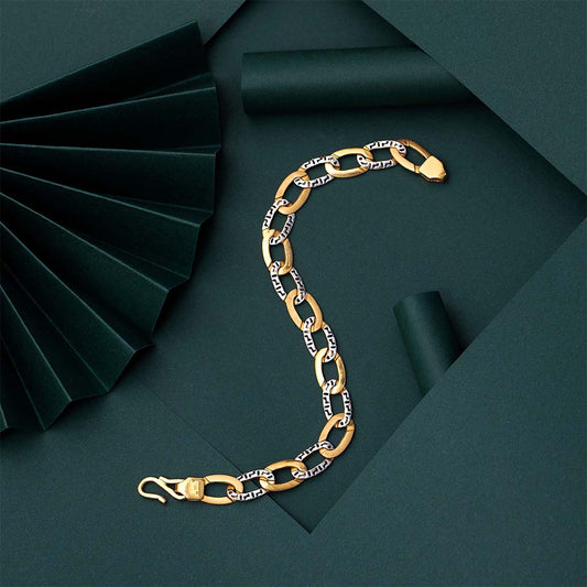 22k Plain Gold Bracelet JG-1911-00695