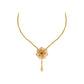 22k Plain Gold Necklace Set JG-1911-00739