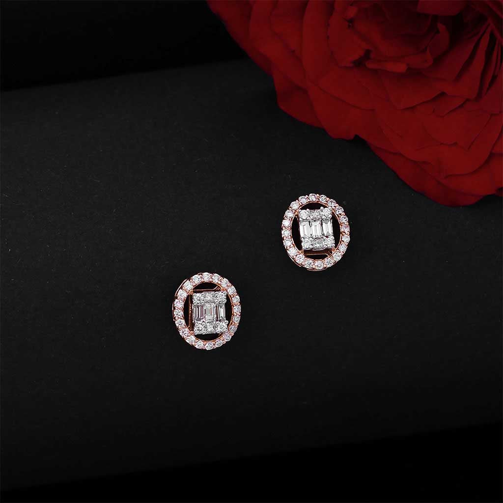 18k Real Diamond Earring JG-1911-00960