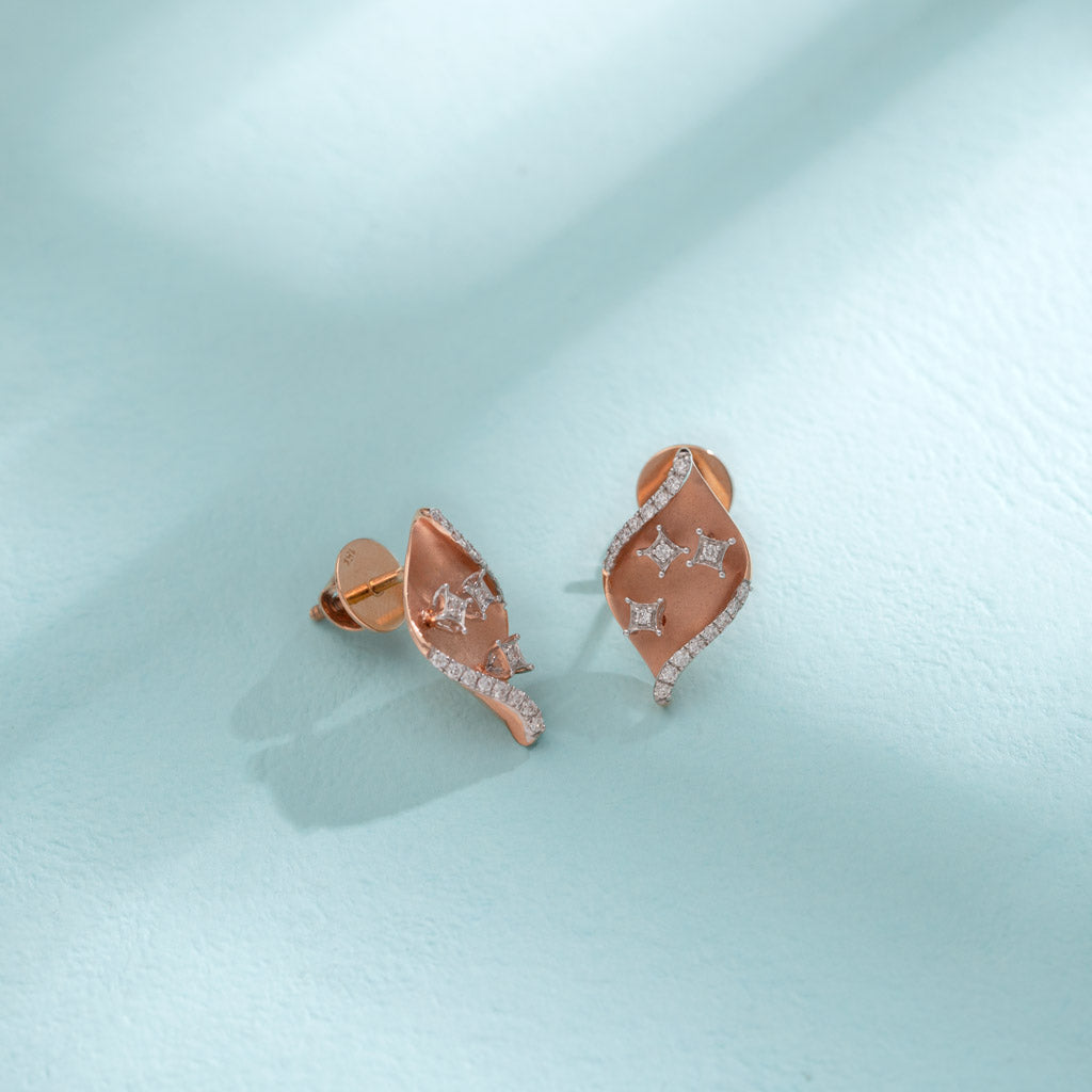 18k Real Diamond Earring JG-1912-01085