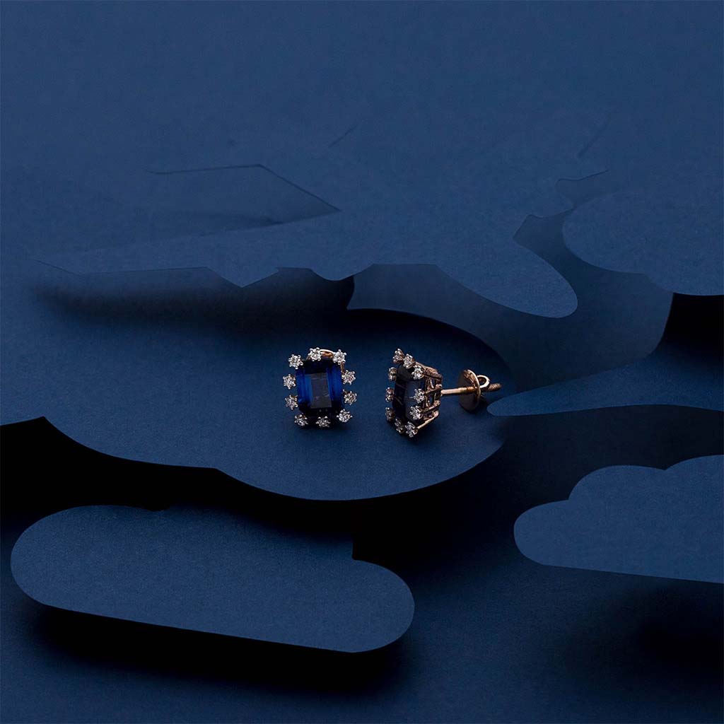 18k Real Diamond Earring JG-1912-01241