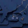 18k Real Diamond Pendant Set JG-1912-01242