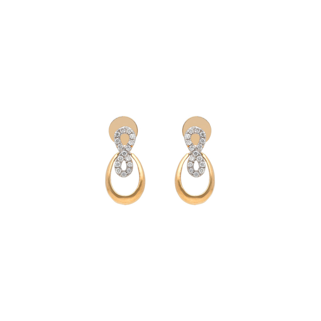 18k Real Diamond Earring JG-2006-02744