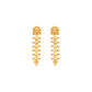 22k Plain Gold Earring JG-2006-02820