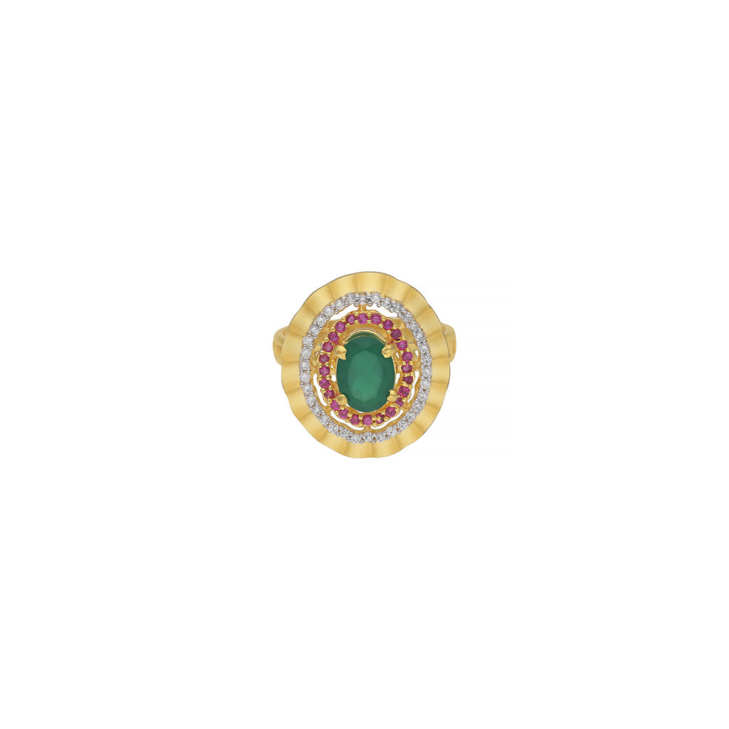 22k Gemstone Ring JG-2103-00329