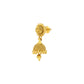 22k Plain Gold Earring JG-2103-00659