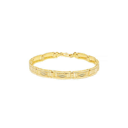 22k Plain Gold Bracelet JG-2106-01141