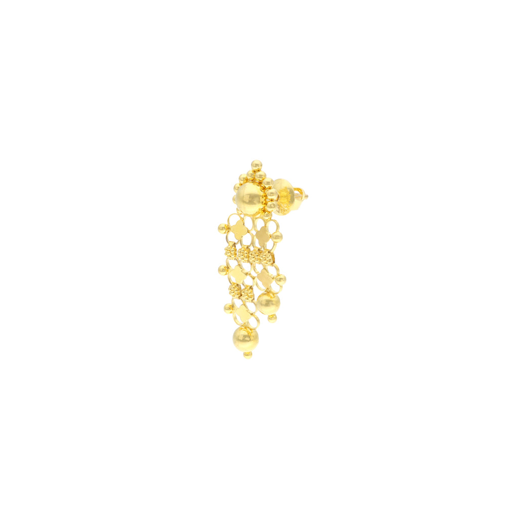 22k Plain Gold Necklace Set JG-2106-01439