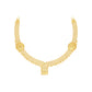 22k Plain Gold Necklace Set JG-2106-01442