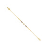 22k Plain Gold Bracelet JG-2107-01788