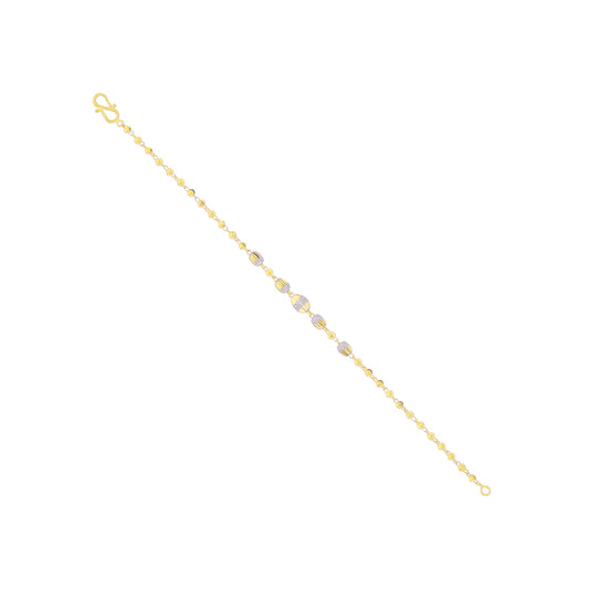 22k Plain Gold Bracelet JG-2107-01920