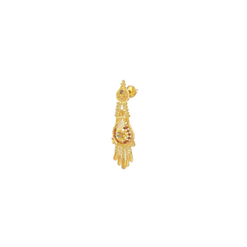 22k Plain Gold Necklace Set JG-2107-01956