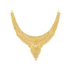 22k Plain Gold Necklace Set JG-2107-01957