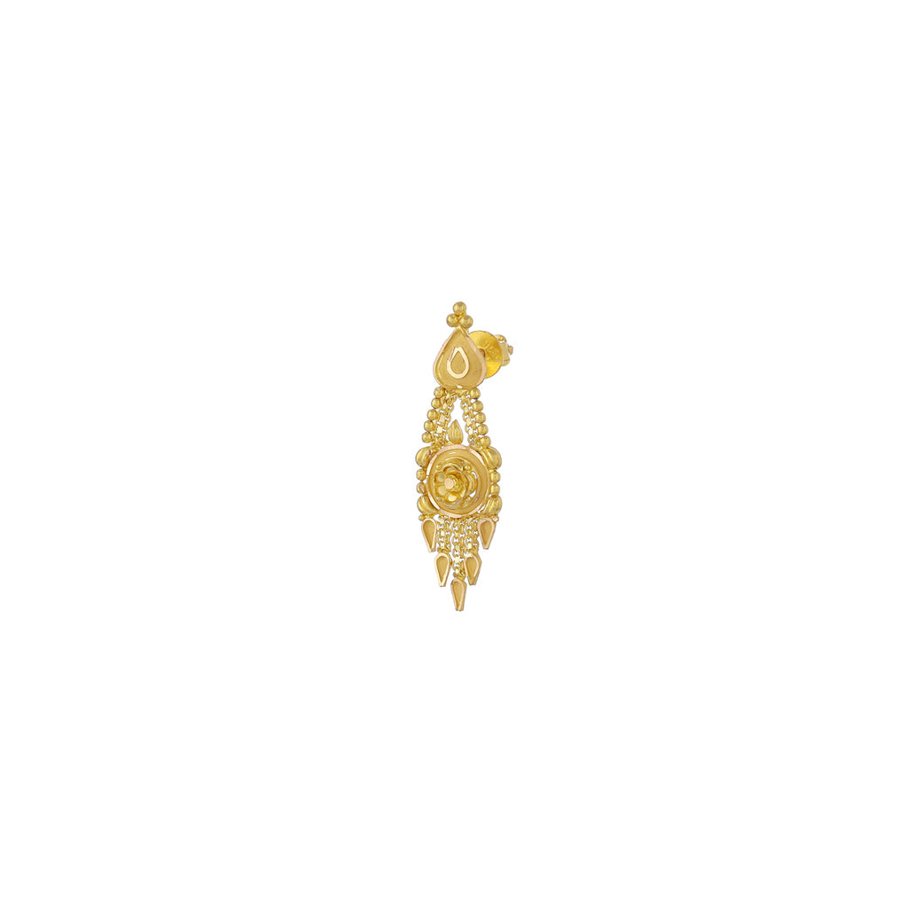 22k Plain Gold Necklace Set JG-2107-02123