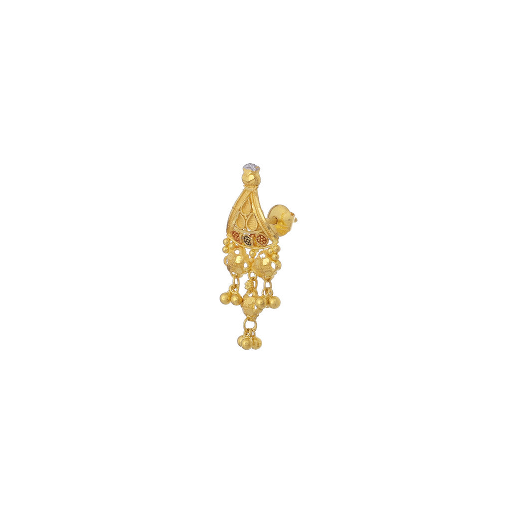 22k Plain Gold Necklace Set JG-2107-02135