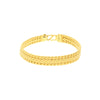 22k Plain Gold Bracelet JG-2108-03808