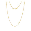 22k Plain Gold Necklace JG-2108-04095