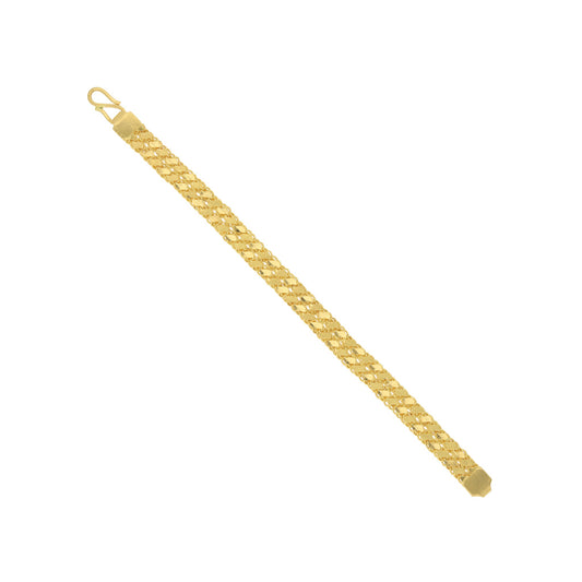 22k Plain Gold Bracelet JG-2108-04391