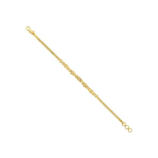 22k Plain Gold Bracelet JG-2109-04709