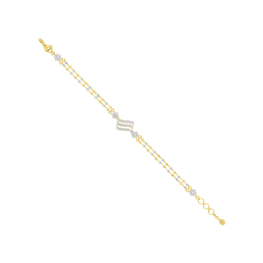 22k Gemstone Bracelet JG-2109-04802