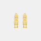 22k Plain Gold Earring JG-2203-05878